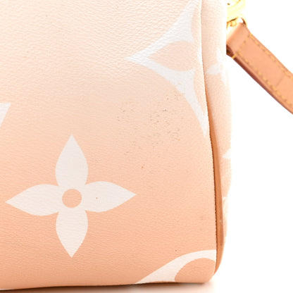 Louis Vuitton Monogram Giant By The Pool Speedy Bandouliere 25 Brume 14 of 19