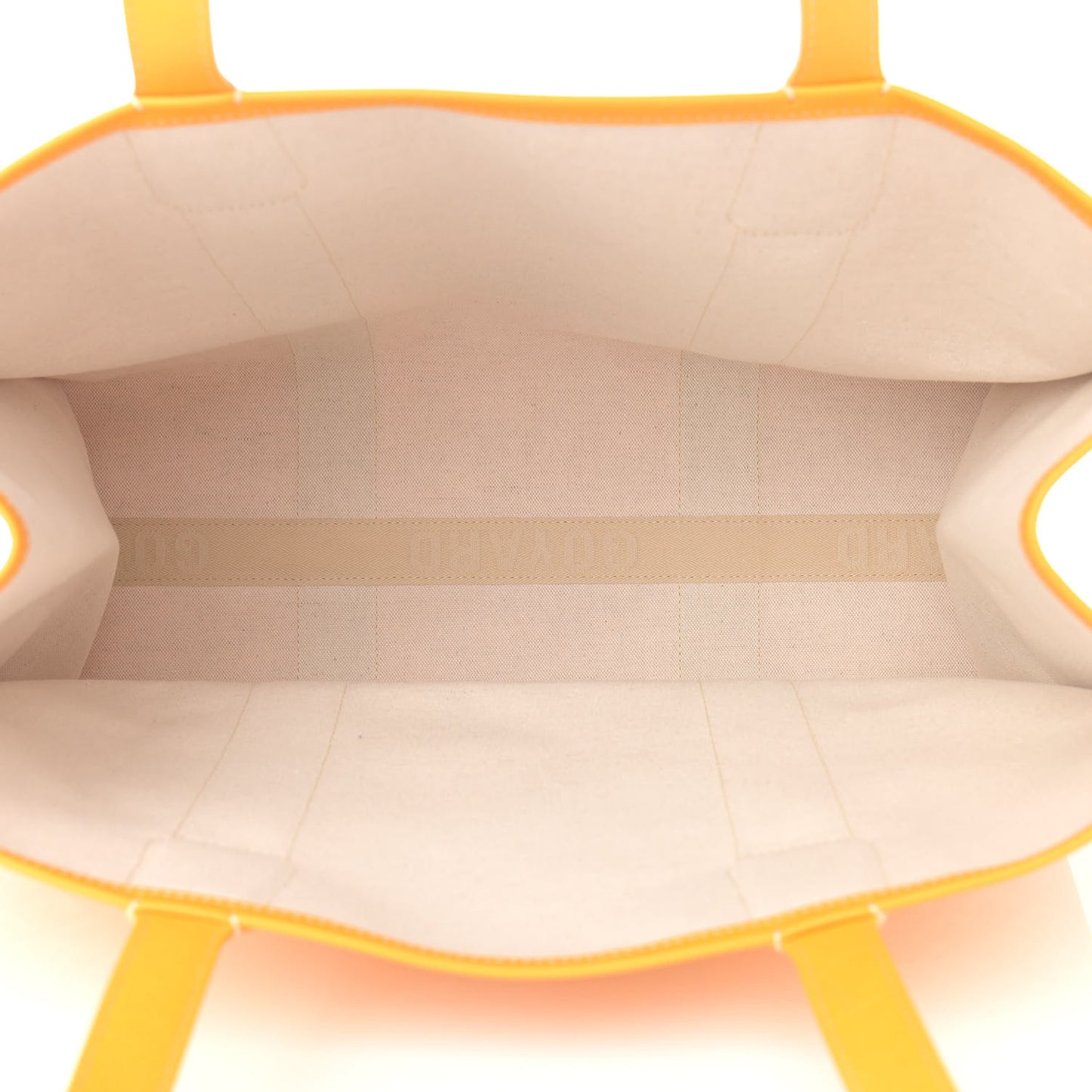 Goyardine Villette Tote Yellow