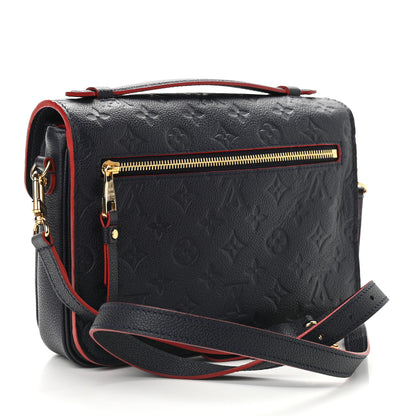Louis Vuitton Empreinte Pochette Metis Marine Rouge 3 of 9