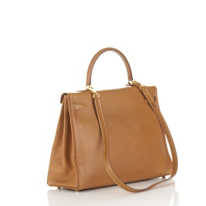 Hermes Ardennes Kelly Retourne 35 Gold 3 of 26