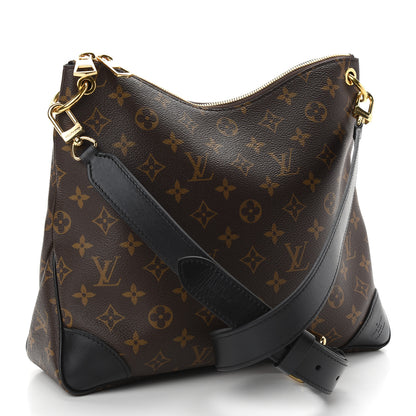 Louis Vuitton Monogram Odeon MM Black 3 of 9