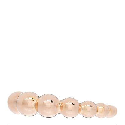 Van Cleef & Arpels 18K Rose Gold Perlee Pearls of Gold Variation Ring 53 6.5 3 of 6