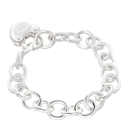 Tiffany Sterling Silver Return to Tiffany Love Lock Bracelet 3 of 7