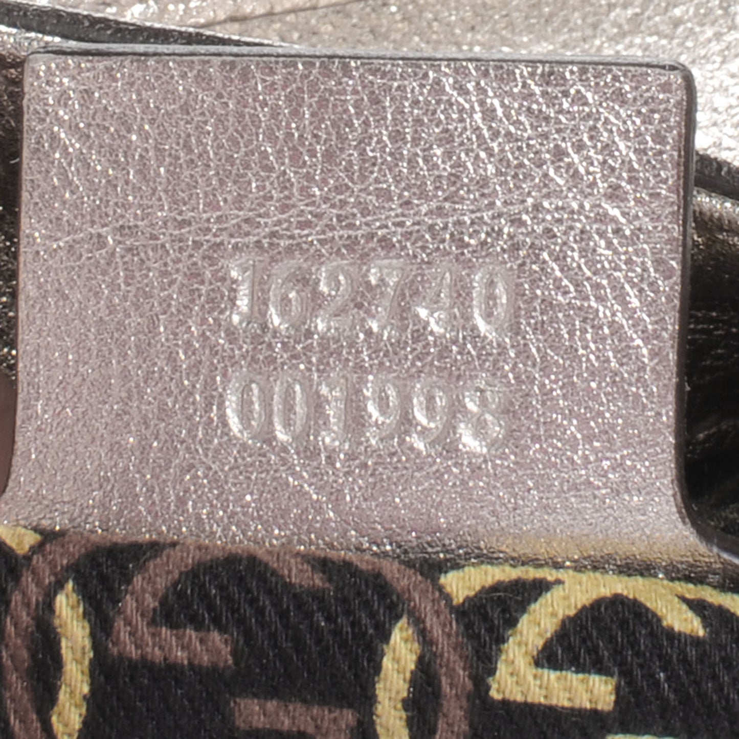 Leather Medium Britt Hobo Metallic Gold