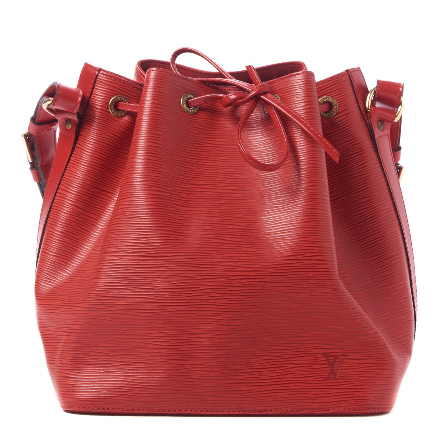 Louis Vuitton Epi Petit Noe Castillan Red 1 of 9