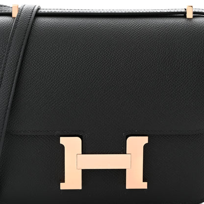 Hermes Epsom Constance 18 Black 8 of 11