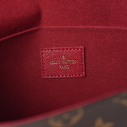 Louis Vuitton Monogram Pochette Felicie Chain Wallet Fuchsia 6 of 11