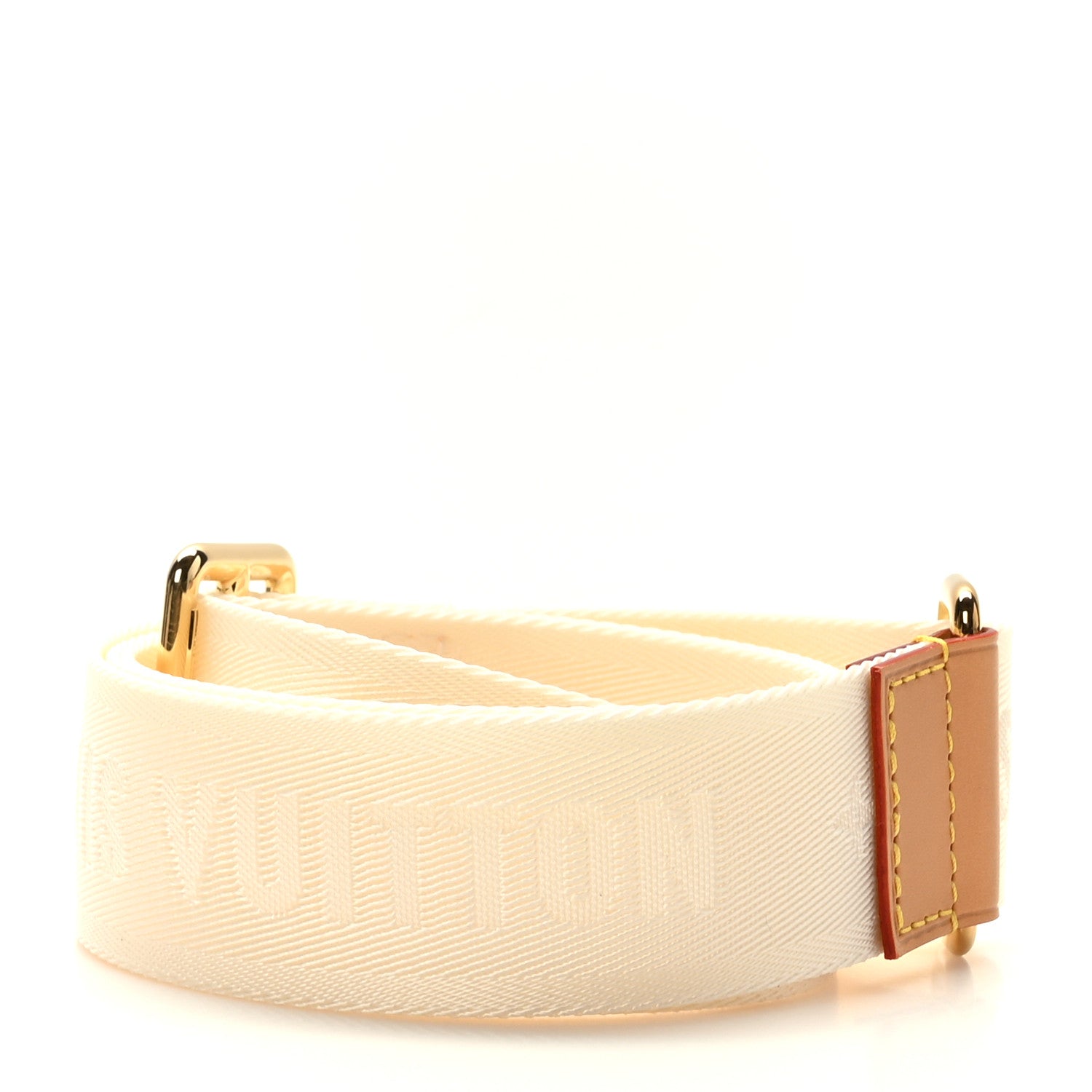 Louis Vuitton Monogram Utility Crossbody Bandouliere Shoulder Strap Beige 2 of 3