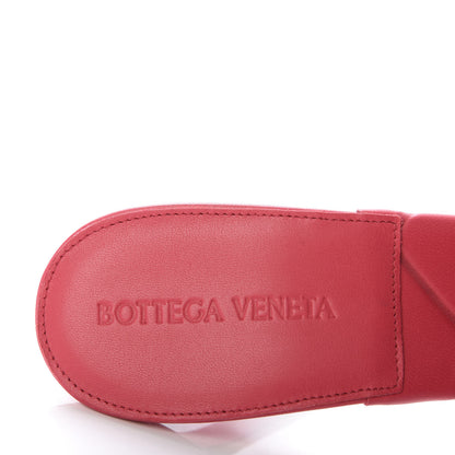 Bottega Veneta Nappa Quilted Rubber Lido Mule Sandals 38 Lollipop 8 of 9
