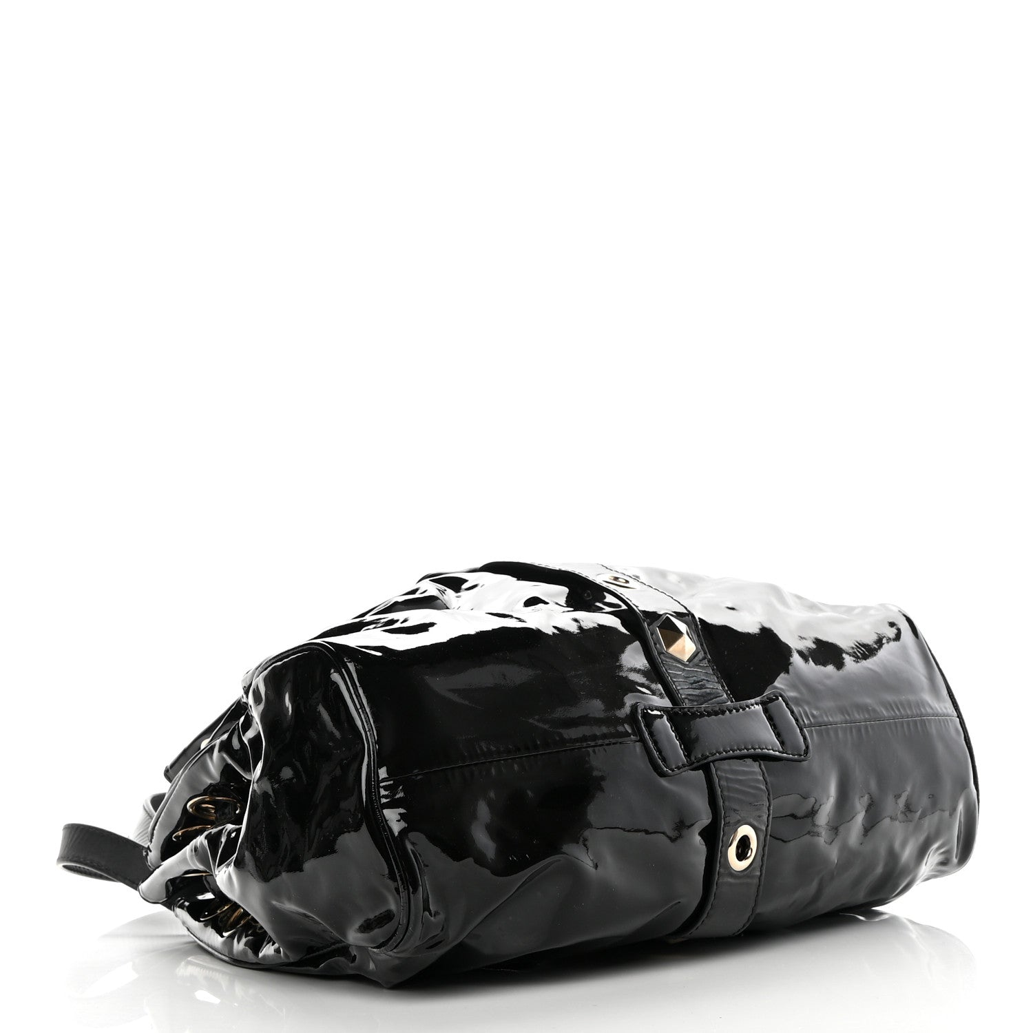 Jimmy Choo Patent Ramona Black 4 of 12
