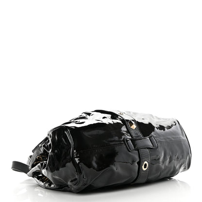 Jimmy Choo Patent Ramona Black 4 of 12