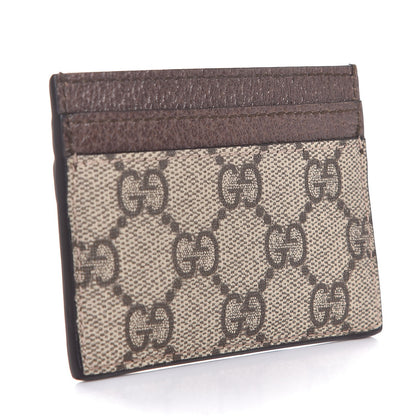 Gucci GG Supreme Monogram Ophidia Card Holder Brown 3 of 6