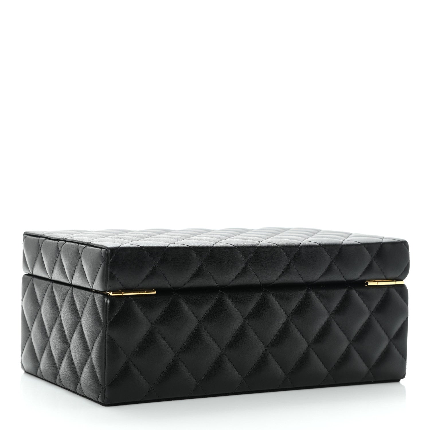 Chanel Lambskin Small Jewelry Box Black 3 of 11