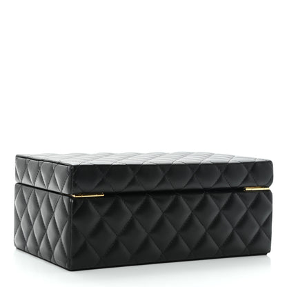 Chanel Lambskin Small Jewelry Box Black 3 of 11