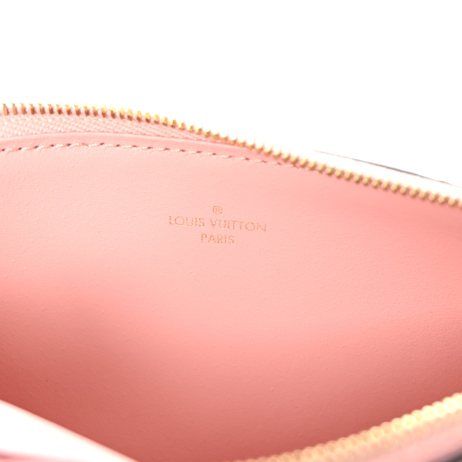 Louis Vuitton Empreinte Felicie Chain Wallet Zippered Insert Rose Poudre 6 of 6