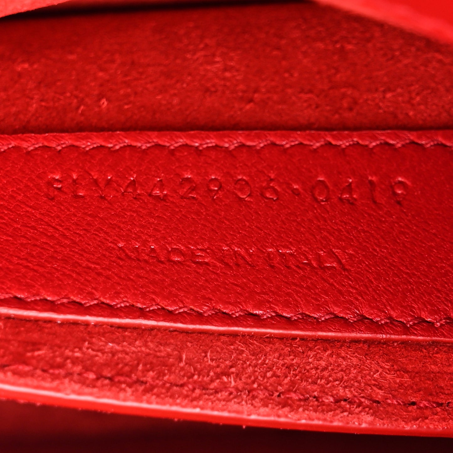 Calfskin Medium Monogram Sunset Rouge Eros