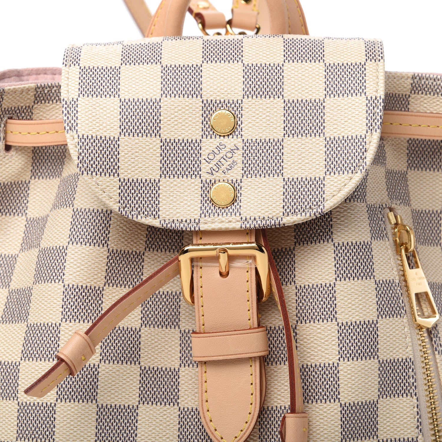 Louis Vuitton Damier Azur Sperone BB Backpack 9 of 9