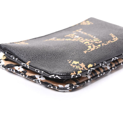Louis Vuitton Monogram Giant Jungle Pochette Double Zip Black 8 of 9
