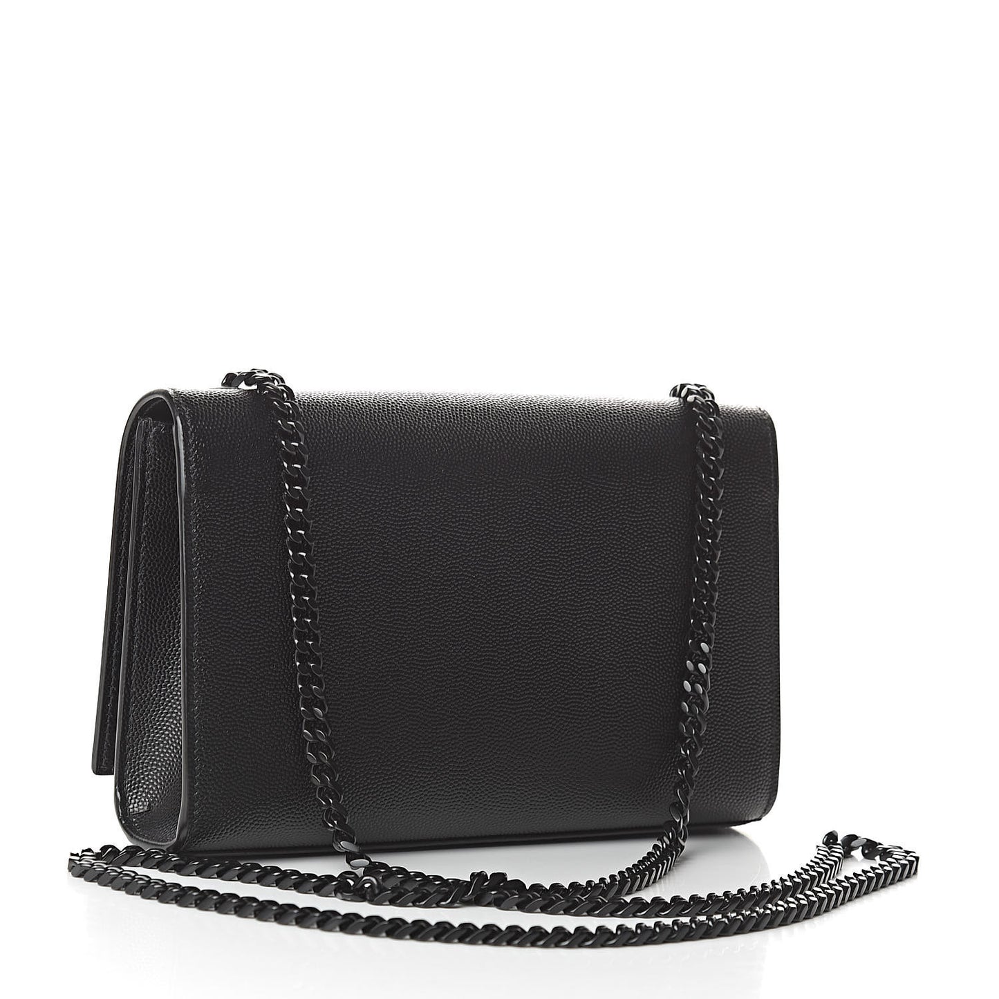 Grain De Poudre Small Monogram Kate Satchel Black
