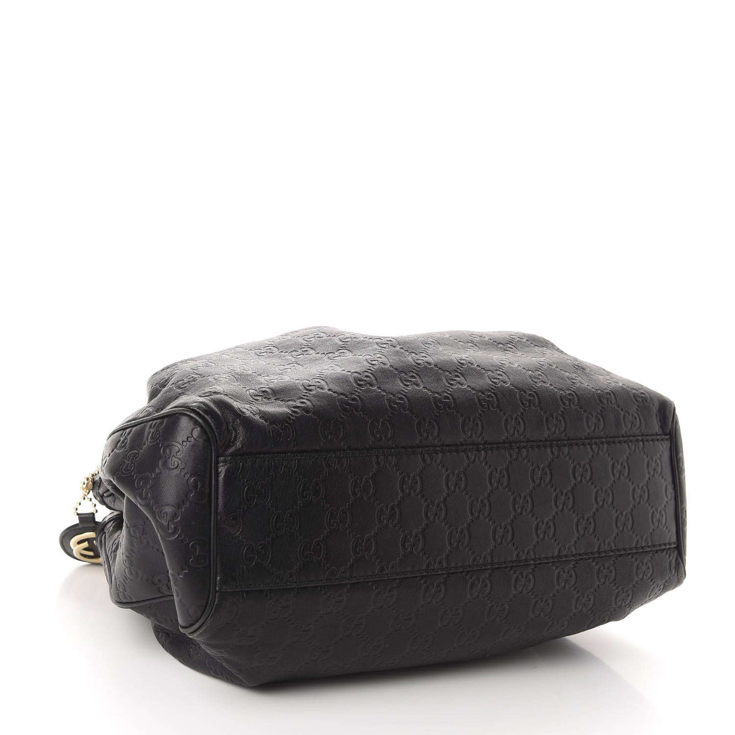 Gucci Guccissima Medium Sukey Tote Black 4 of 14