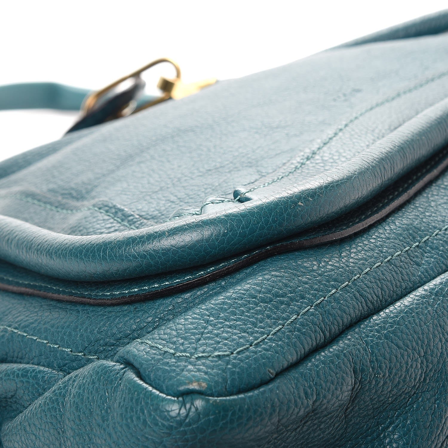 Chloe Calfskin Medium Paraty Peacock Blue 16 of 18