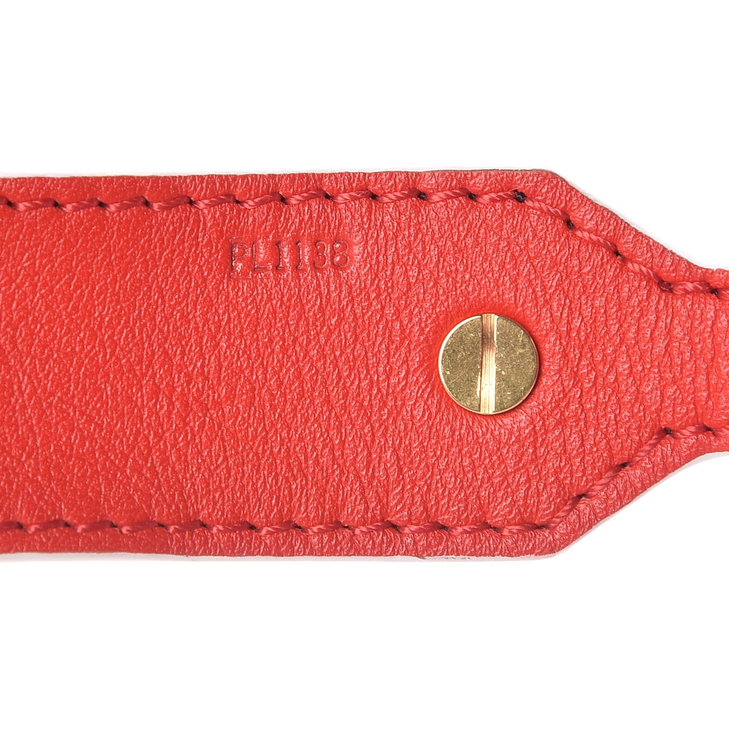 Louis Vuitton Monogram Bandouliere Shoulder Strap XL Coquelicot 4 of 6