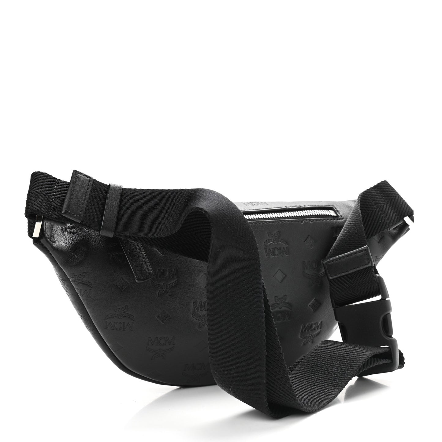 Calfskin Ottomar Monogram Fursten Belt Bag Black