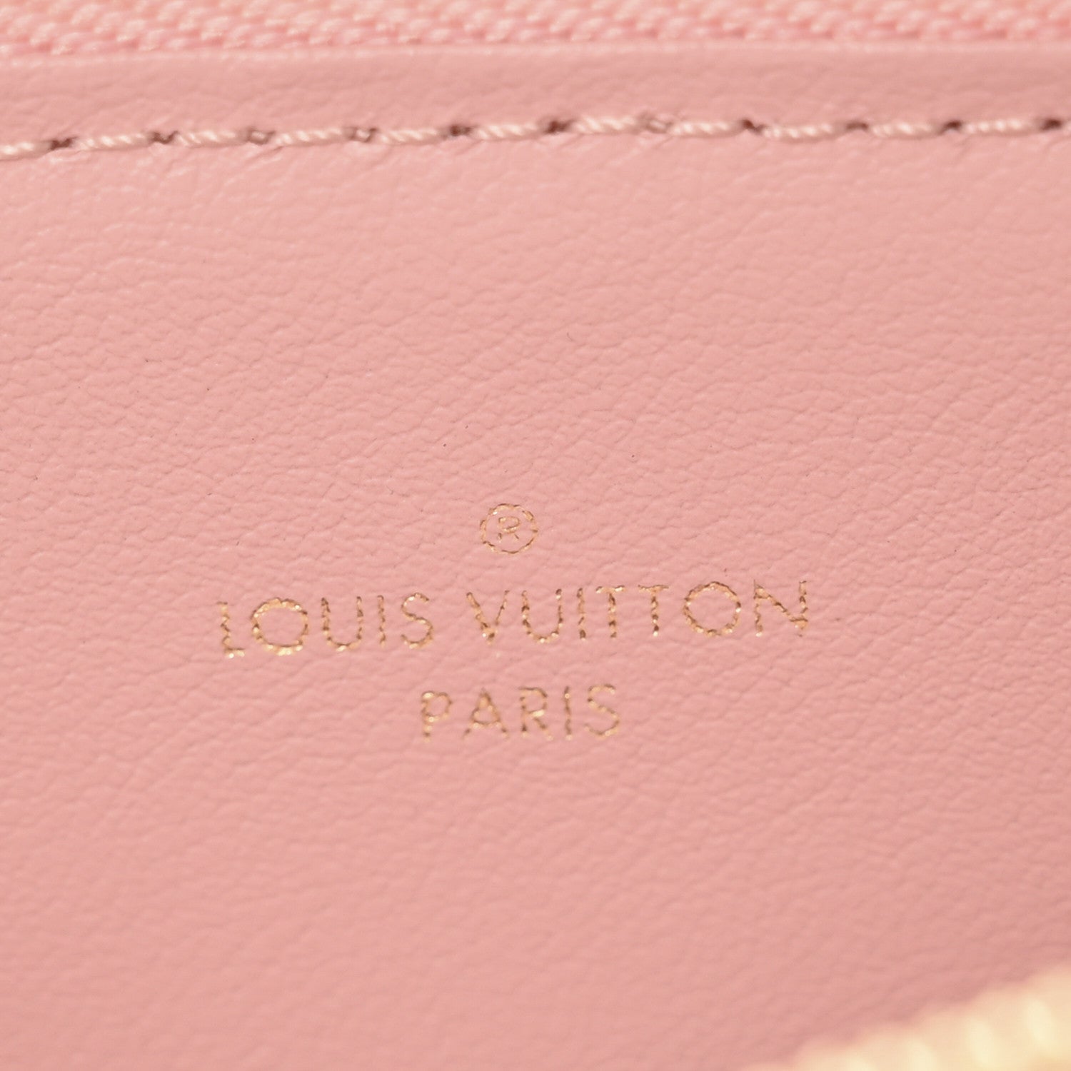 Louis Vuitton Empreinte Felicie Chain Wallet Zippered Insert Rose Poudre 6 of 7