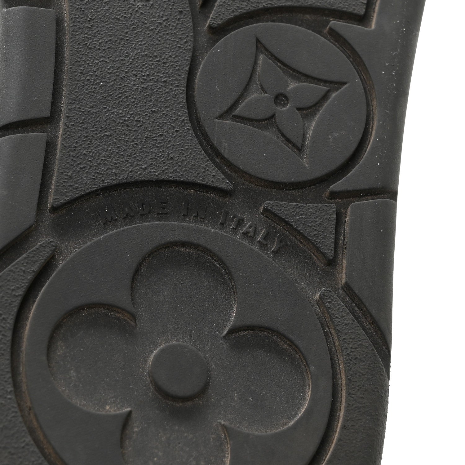 Louis Vuitton Nylon Embossed Monogram Aspen Platform Clog Mules 39.5 Black 7 of 9