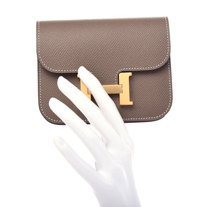 Hermes Epsom Constance Slim Wallet Etoupe 2 of 8