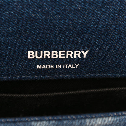 Burberry Denim Quilted Small Lola Bag Blue 6 of 10