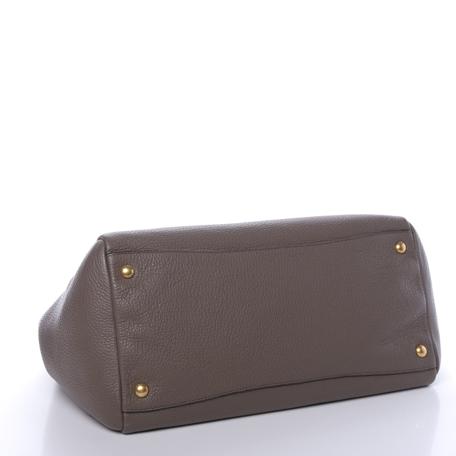 Prada Vitello Daino Shopping Satchel Argilla 4 of 10