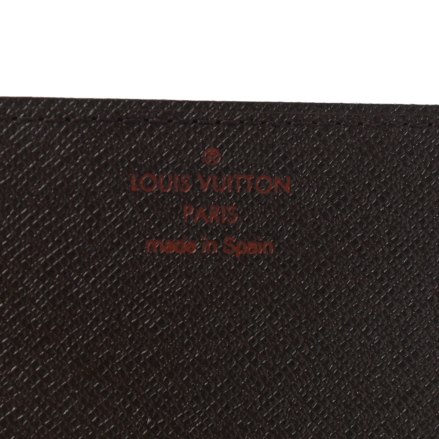 Damier Ebene Business Card Holder