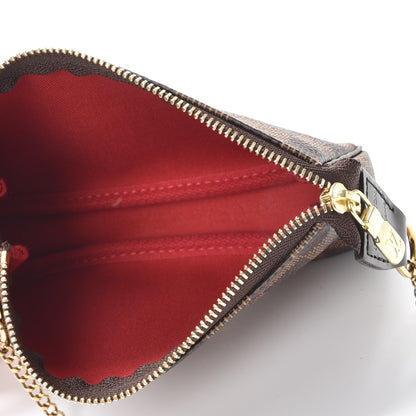 Louis Vuitton Damier Ebene Mini Pochette Accessories 5 of 7