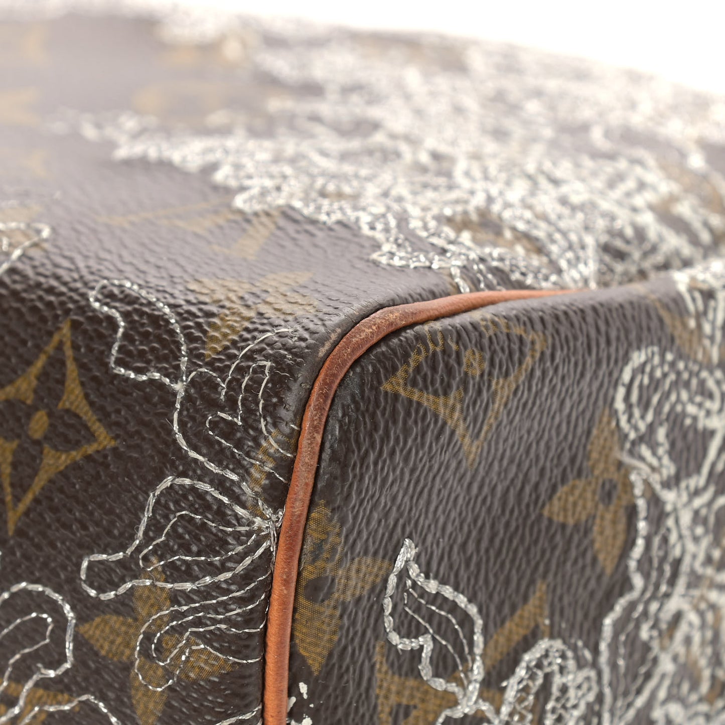 Monogram Dentelle Speedy 30 Silver