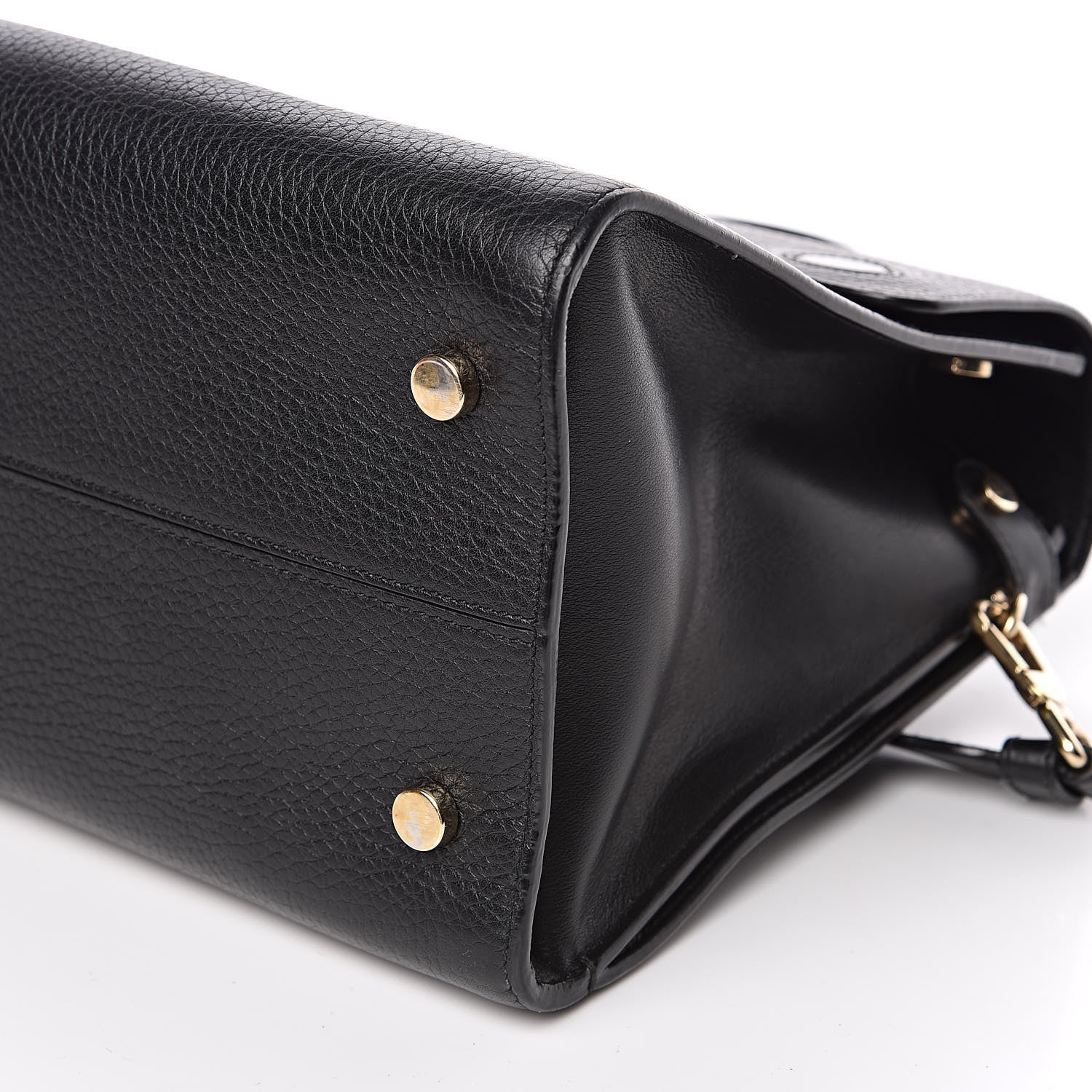 Christian Dior Grained Calfskin Medium Diorever Flap Black 12 of 13