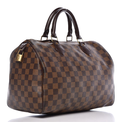 Louis Vuitton Damier Ebene Speedy 30 3 of 11