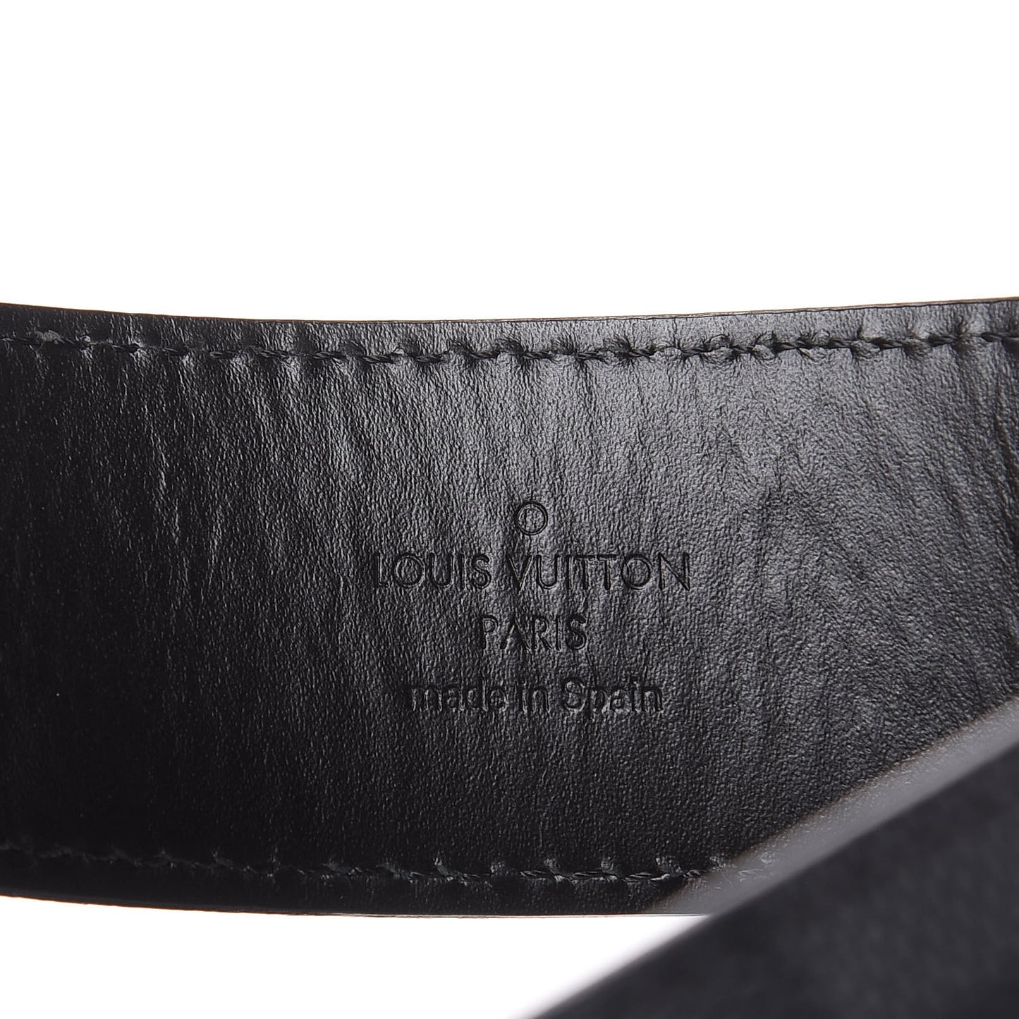 Damier Graphite LV Initiales Belt 100 40