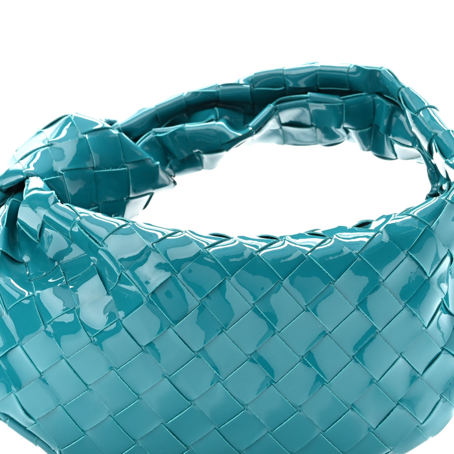 Bottega Veneta Patent Nappa Intrecciato Mini Jodie Blaster 8 of 10