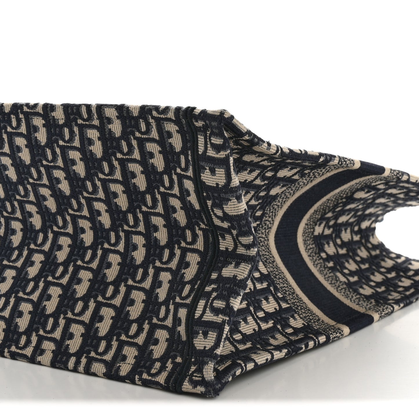Oblique Large Book Tote Blue Multicolor