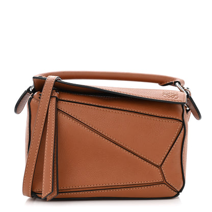 Loewe Calfskin Mini Puzzle Bag Tan 1 of 11