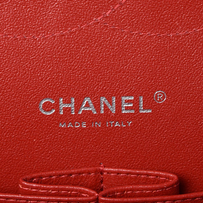 Chanel Caviar Quilted Jumbo Double Flap Dark Red 6 of 11