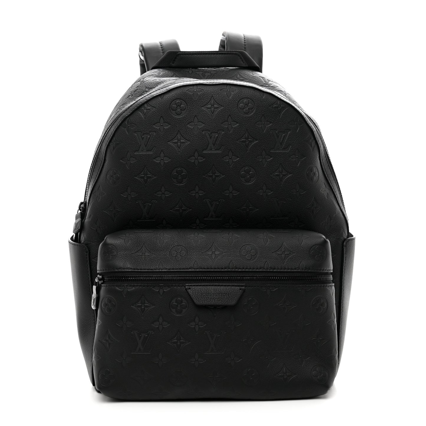Calfskin Monogram Shadow Discovery Backpack Black