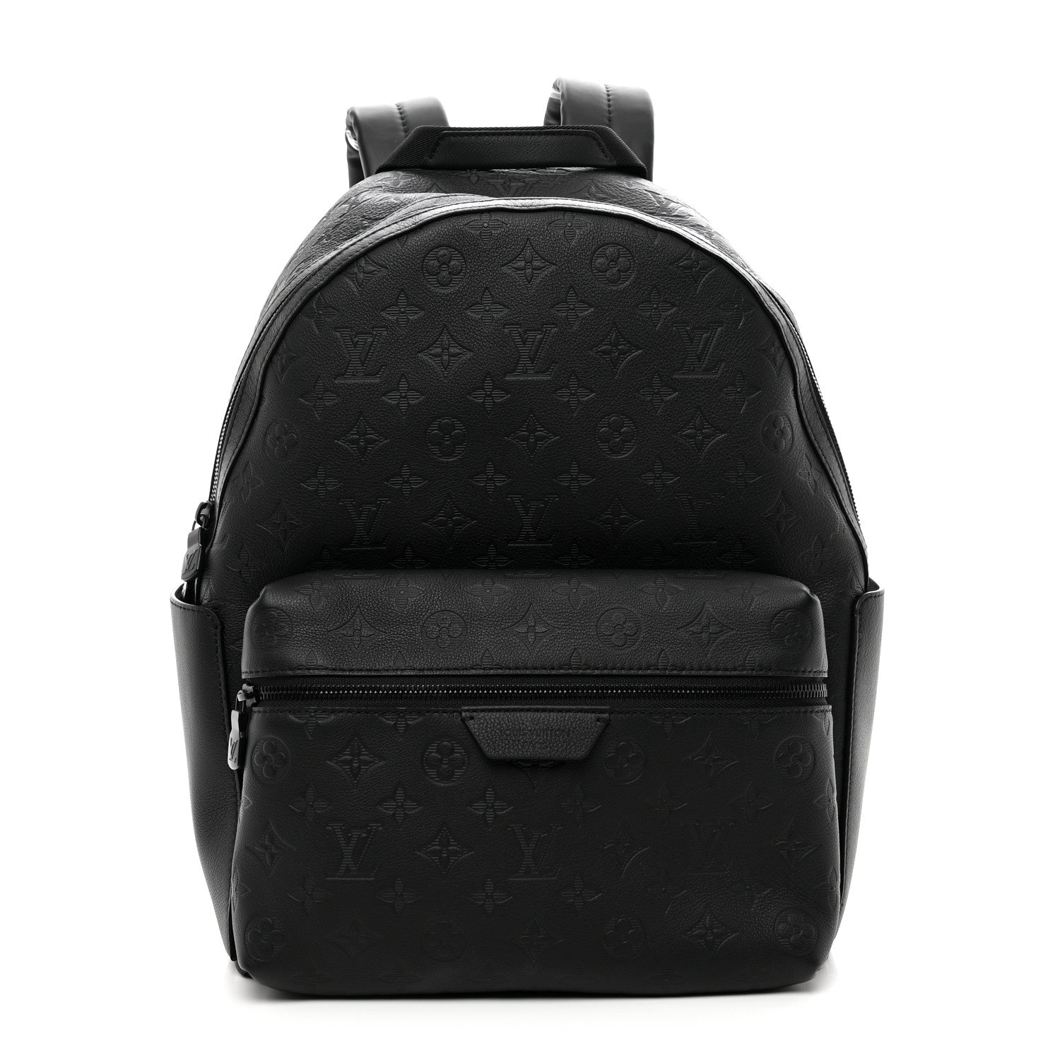 Louis Vuitton Calfskin Monogram Shadow Discovery Backpack Black 1 of 8