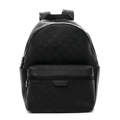 Louis Vuitton Calfskin Monogram Shadow Discovery Backpack Black 1 of 8