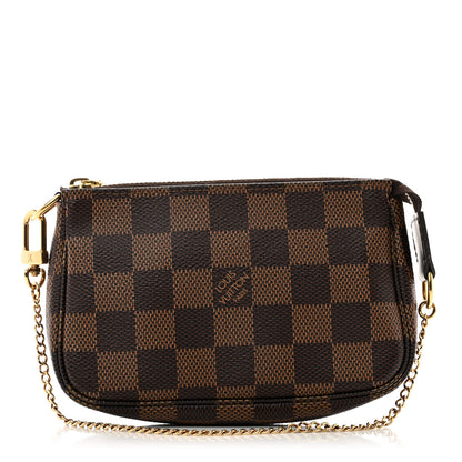 Louis Vuitton Damier Ebene Mini Pochette Accessories 1 of 7