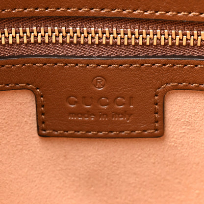 Gucci GG Supreme Monogram Medium Padlock Shoulder Bag Beige Ebony Brown Sugar 6 of 10