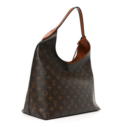Louis Vuitton Monogram Flower Hobo Caramel 3 of 9
