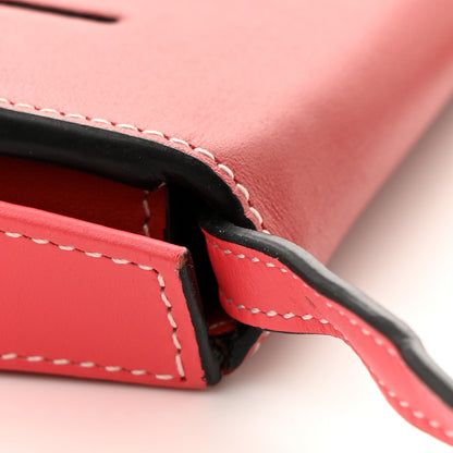 Loewe Soft Calfskin Heel Bag Pomodoro Poppy Pink 11 of 12
