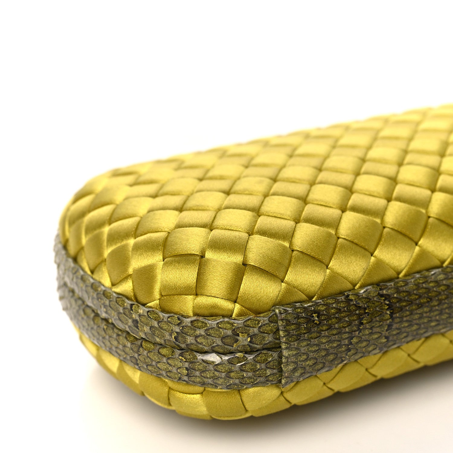 Bottega Veneta Satin Intreccio Impero Ayers Knot Clutch Duchesse 8 of 9